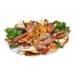 Any One Skewer & Chicken Shawarma 