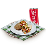 Tandoori Chicken Wrap Meal 