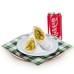 Spicy Chicken Tikka Wrap Meal 