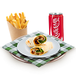 Kofta Wrap Meal 
